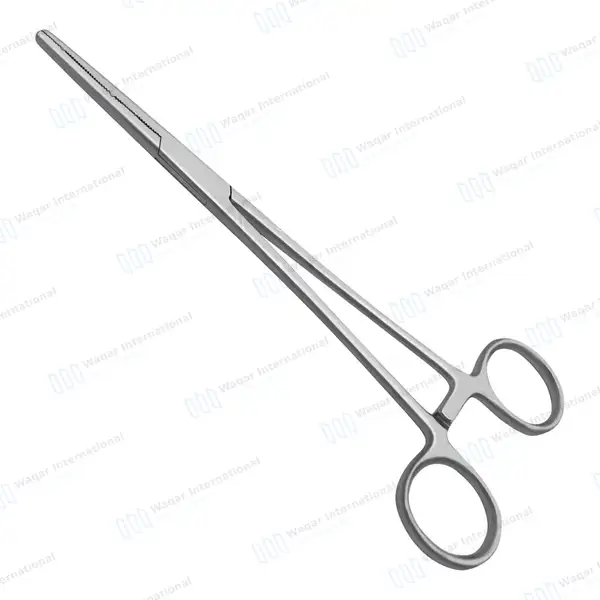 Heaney Hysterectomy Forceps 8.25″ Double Tooth Straight Jaws - surgical instruments manufactured by Waqar International, Sialkot - view 6