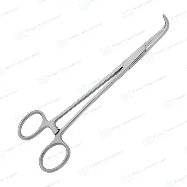 Baby Mixter Forceps 5.25″ (13cm) Curved Serrated Jaws - surgical instruments manufactured by Waqar International, Sialkot - view 7