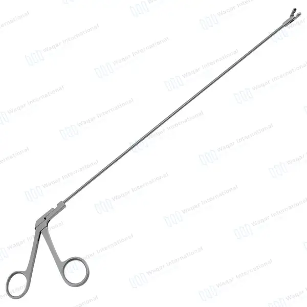 Jackson Endoscopic Forceps 24″ Straight Cup Jaw 4mm Bite - surgical instruments manufactured by Waqar International, Sialkot - view 7