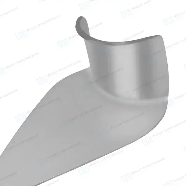 DeLee Universal Retractor 9.5″ Blade 2.75″ x 2″ Hollow Grip Handle - surgical instruments manufactured by Waqar International, Sialkot - view 5