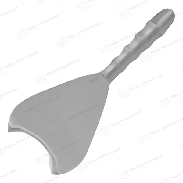 DeLee Universal Retractor 9.5″ Blade 2.75″ x 2″ Hollow Grip Handle - surgical instruments manufactured by Waqar International, Sialkot - view 7