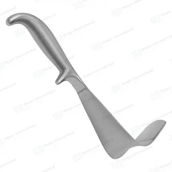 Doyen Vaginal Retractor 9″ Medium Blade 2 1/8″ x  3″ - surgical instruments manufactured by Waqar International, Sialkot - view 7