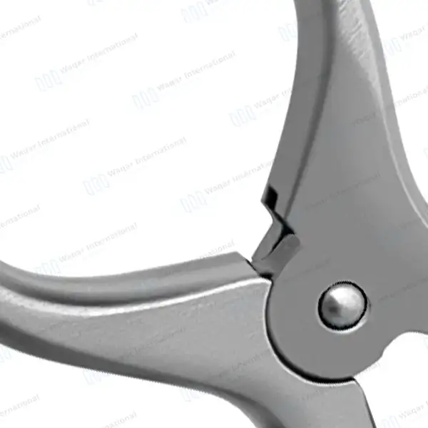 Beckman Weitlaner Retractor 6.5″ 3×4 Blunt Prong Hinged Blade - surgical instruments manufactured by Waqar International, Sialkot - view 7