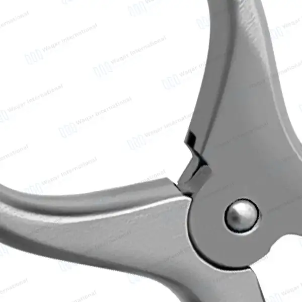 Beckman Weitlaner Retractor 9″ 3×4 Blunt Prong Hinged Blade - surgical instruments manufactured by Waqar International, Sialkot - view 7