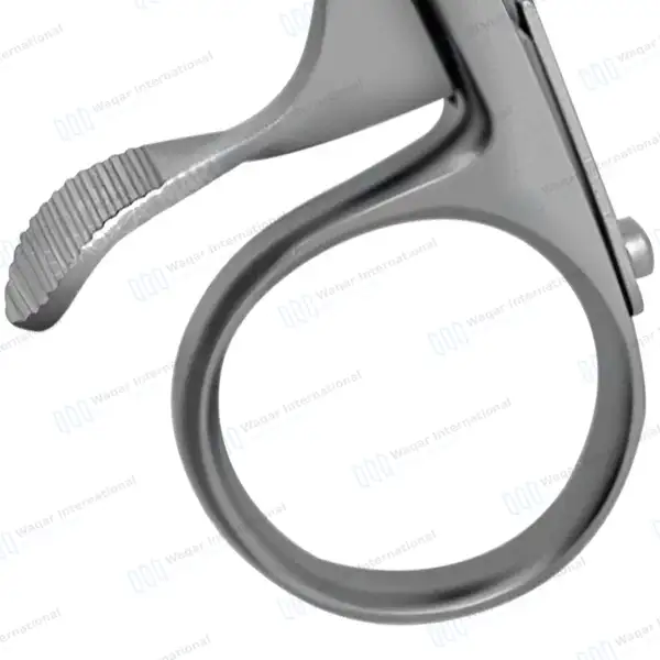 Beckman Weitlaner Retractor 9″ 3×4 Blunt Prong Hinged Blade - surgical instruments manufactured by Waqar International, Sialkot - view 9