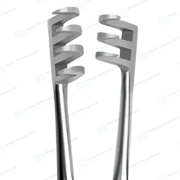 Beckman Weitlaner Retractor 5.5″ 3×4 Sharp Prong Hinged Blade - surgical instruments manufactured by Waqar International, Sialkot - view 2