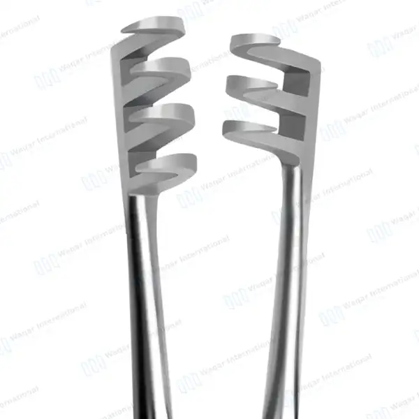 Beckman Weitlaner Retractor 6.5″ 3×4 Sharp Prong Hinged Blade - surgical instruments manufactured by Waqar International, Sialkot - view 2