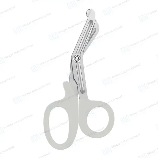 EMT Trauma Shears 7.25″ Blunt Tip Sand Color Handle - surgical instruments manufactured by Waqar International, Sialkot - view 5