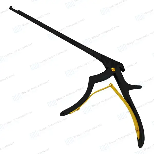 Kerrison Rongeur Black 7″ Shaft 90 Degree Up 1mm Bite - surgical instruments manufactured by Waqar International, Sialkot - view 7