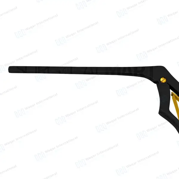 Kerrison Rongeur Black 7″ Shaft 90 Degree Up 3mm Bite - surgical instruments manufactured by Waqar International, Sialkot - view 5