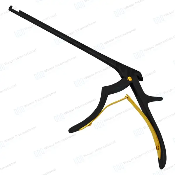 Kerrison Rongeur Black 7″ Shaft 90 Degree Up 3mm Bite - surgical instruments manufactured by Waqar International, Sialkot - view 7