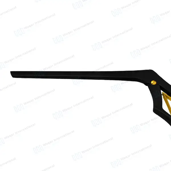 Kerrison Rongeur Black 7″ Shaft 45 Degree Up 2mm Bite - surgical instruments manufactured by Waqar International, Sialkot - view 5