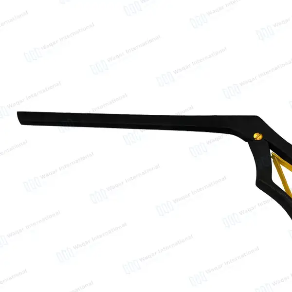 Kerrison Rongeur Black 7″ Shaft 45 Degree Up 3mm Bite - surgical instruments manufactured by Waqar International, Sialkot - view 5
