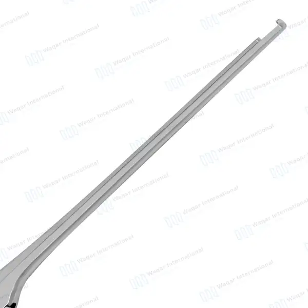Kerrison Rongeur 7″ Shaft 90° Up Thin Footplate 1mm Bite – Gold - surgical instruments manufactured by Waqar International, Sialkot - view 2