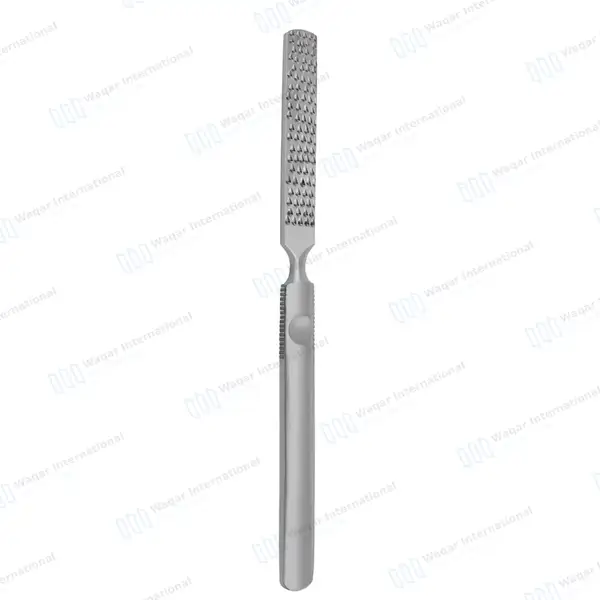 Foot File and Rasp 7″ Double Sided Callus Remover - surgical instruments manufactured by Waqar International, Sialkot - view 4