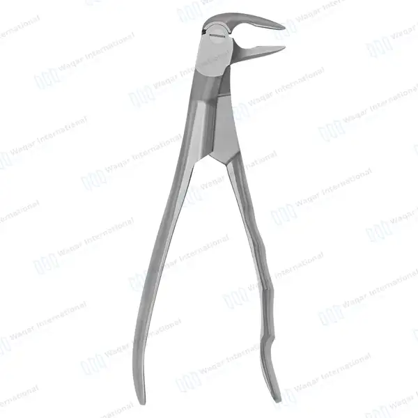 Micro Extracting Forceps #133L Left Angled Tapered Tips - surgical instruments manufactured by Waqar International, Sialkot - view 5