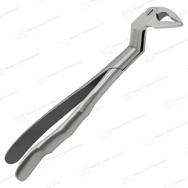 Micro Extracting Forceps #133L Left Angled Tapered Tips - surgical instruments manufactured by Waqar International, Sialkot - view 6