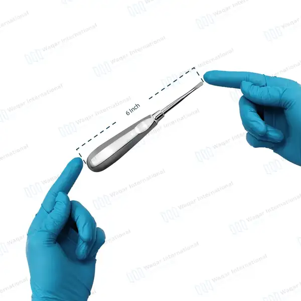 Dental Elevator #81 - dental instruments manufactured by Waqar International, Sialkot - view 3
