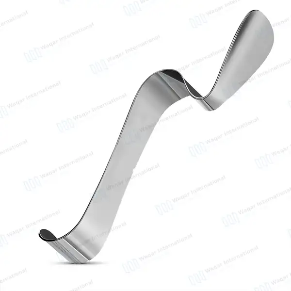 Bishop Lip & Cheek Retractor Double Ended - surgical instruments manufactured by Waqar International, Sialkot - view 2