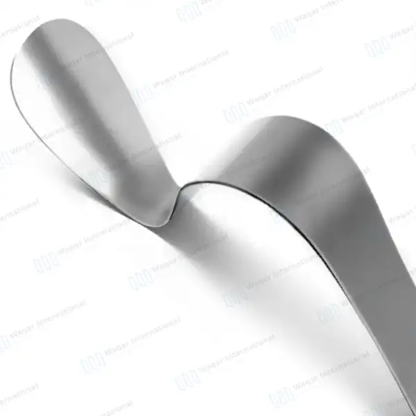 Bishop Lip & Cheek Retractor Double Ended - surgical instruments manufactured by Waqar International, Sialkot - view 4