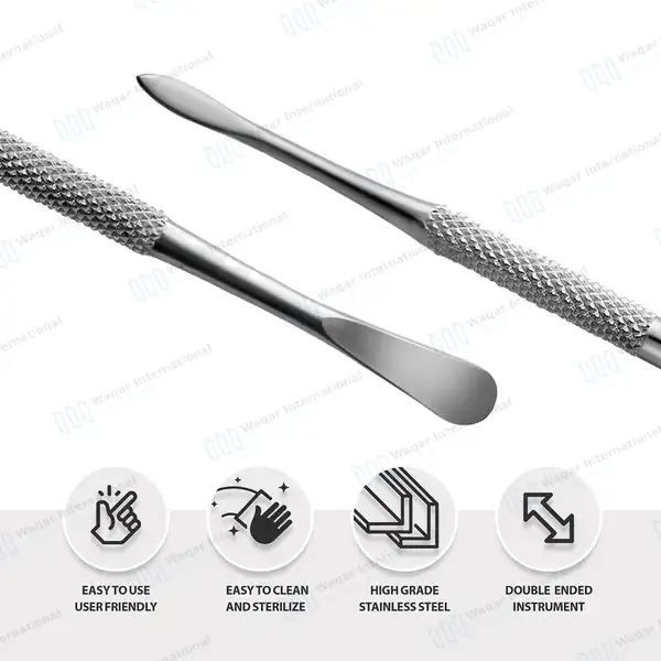 Dental Wax Spatula #7A Double Ended - surgical instruments manufactured by Waqar International, Sialkot - view 4