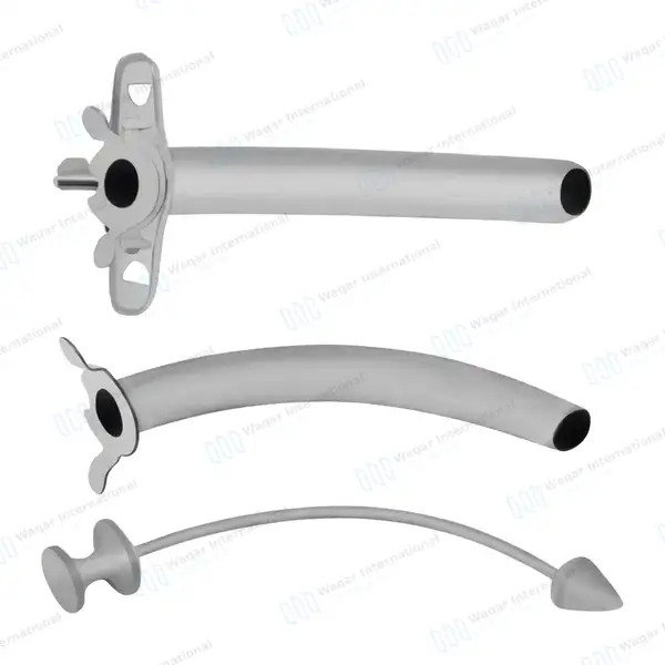 Jackson Trachea Tube Size #0 (O.D. 5mm) - surgical instruments manufactured by Waqar International, Sialkot - view 2