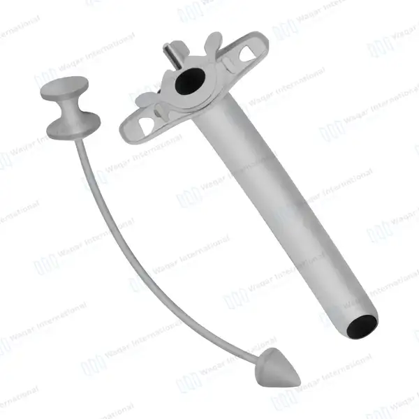 Jackson Trachea Tube Size #1 (O.D. 5.5mm) - surgical instruments manufactured by Waqar International, Sialkot - view 6