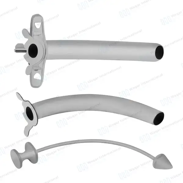 Jackson Trachea Tube Size #2 (O.D. 6mm) - surgical instruments manufactured by Waqar International, Sialkot - view 2
