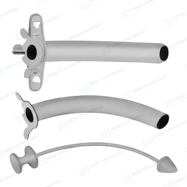 Jackson Trachea Tube Size #3 (O.D. 7mm) - surgical instruments manufactured by Waqar International, Sialkot - view 2
