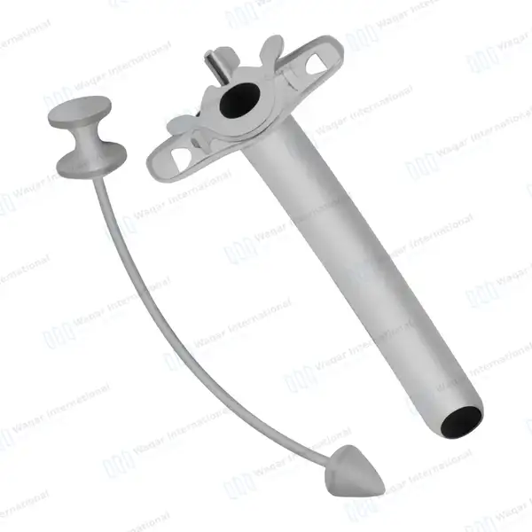 Jackson Trachea Tube Size #3 (O.D. 7mm) - surgical instruments manufactured by Waqar International, Sialkot - view 6
