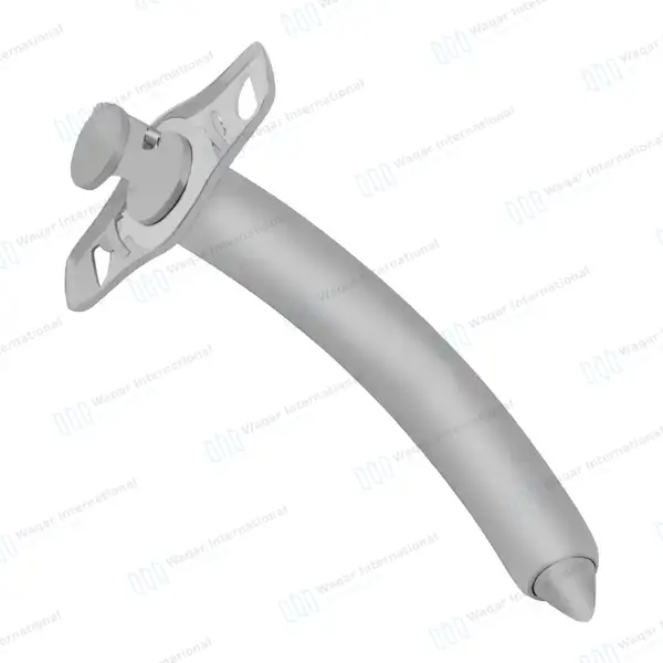 Jackson Trachea Tube Size #4 (O.D. 8mm) - surgical instruments manufactured by Waqar International, Sialkot - view 5