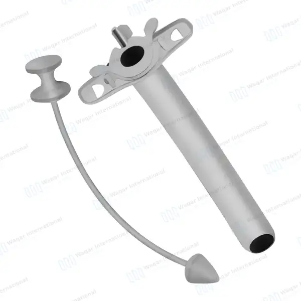 Jackson Trachea Tube Size #4 (O.D. 8mm) - surgical instruments manufactured by Waqar International, Sialkot - view 6