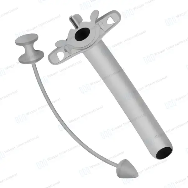 Jackson Trachea Tube Size #5 (O.D. 9mm) - surgical instruments manufactured by Waqar International, Sialkot - view 6
