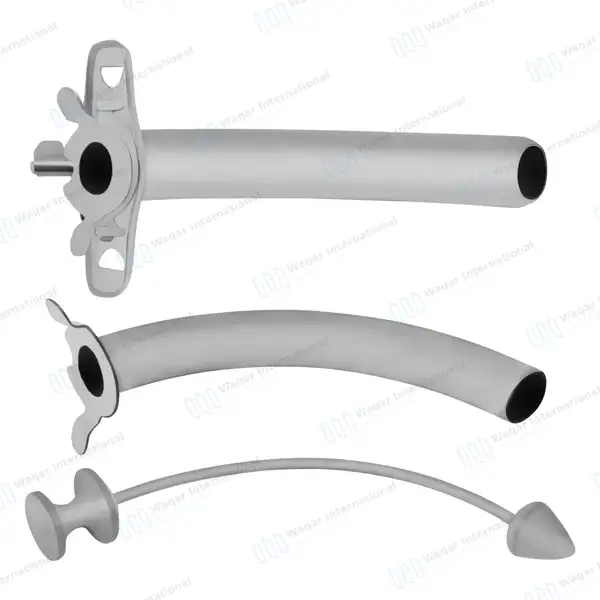 Jackson Trachea Tube Size #6 (O.D. 10mm) - surgical instruments manufactured by Waqar International, Sialkot - view 2