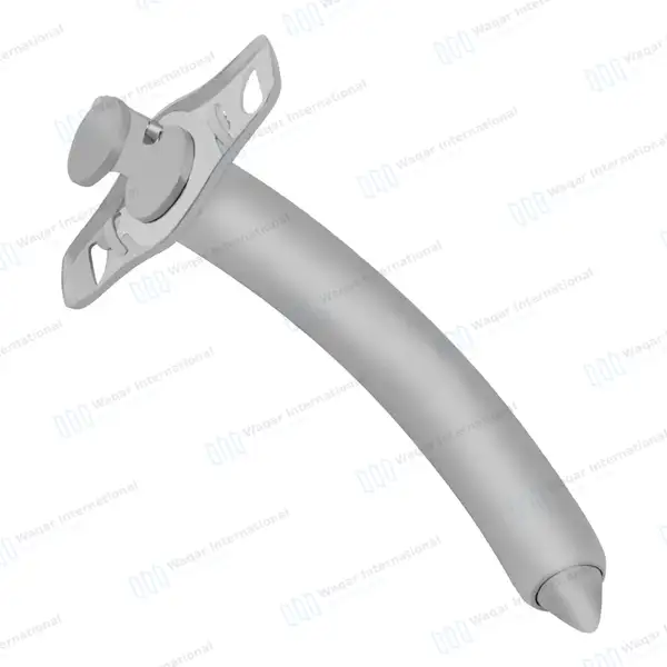 Jackson Trachea Tube Size #6 (O.D. 10mm) - surgical instruments manufactured by Waqar International, Sialkot - view 5