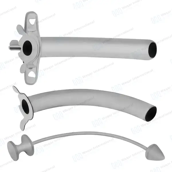 Jackson Trachea Tube Size #7 (O.D. 11mm) - surgical instruments manufactured by Waqar International, Sialkot - view 2