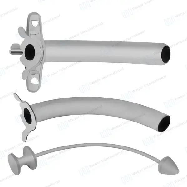 Jackson Trachea Tube Size #8 (O.D. 12mm) - surgical instruments manufactured by Waqar International, Sialkot - view 2