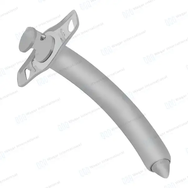 Jackson Trachea Tube Size #8 (O.D. 12mm) - surgical instruments manufactured by Waqar International, Sialkot - view 5