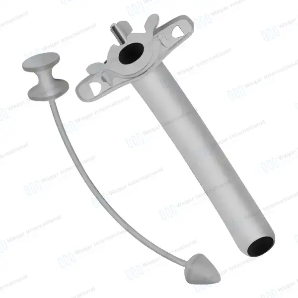 Jackson Trachea Tube Size #8 (O.D. 12mm) - surgical instruments manufactured by Waqar International, Sialkot - view 6