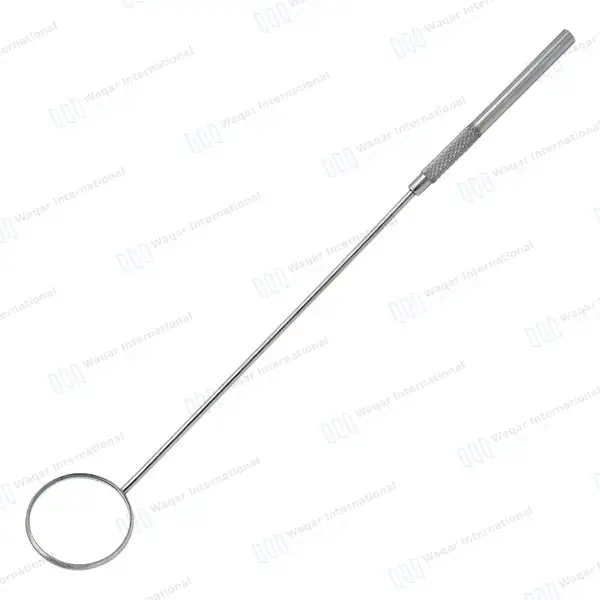 Laryngeal Mirror with Handle #10 - surgical instruments manufactured by Waqar International, Sialkot - view 5