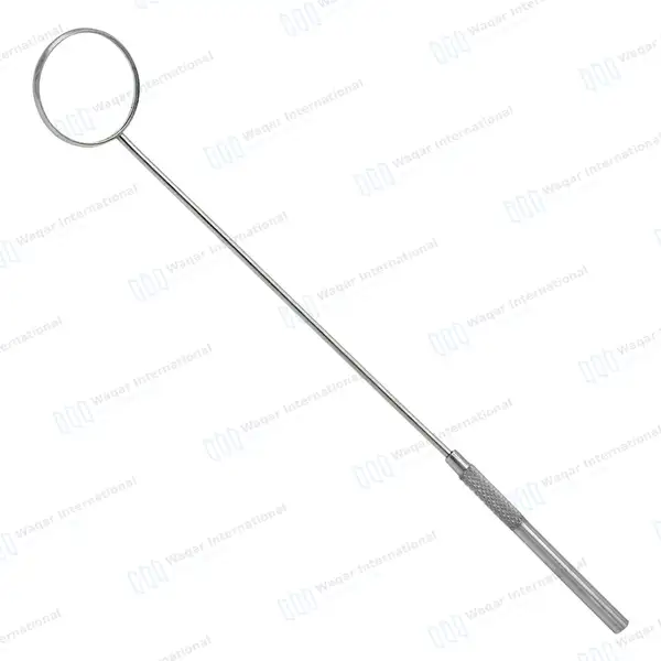 Laryngeal Mirror with Handle #10 - surgical instruments manufactured by Waqar International, Sialkot - view 6