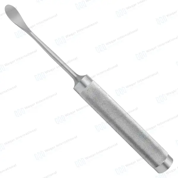 Cobb Spinal Elevator 11″ Slightly Curved 3/4″ (19mm) Wide - orthopedic instruments manufactured by Waqar International, Sialkot - view 2