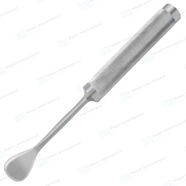 Cobb Spinal Elevator 11″ Slightly Curved 1 1/4″ (32mm) Wide - orthopedic instruments manufactured by Waqar International, Sialkot - view 5