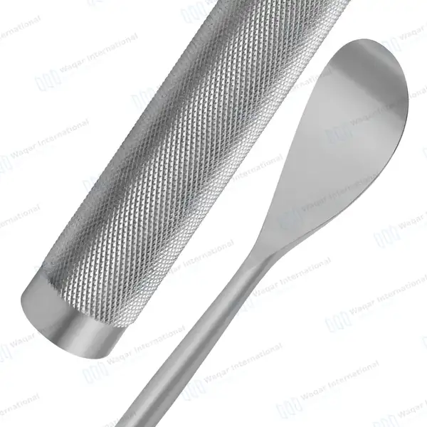Cobb Spinal Elevator 11″ Slightly Curved 1 1/4″ (32mm) Wide - orthopedic instruments manufactured by Waqar International, Sialkot - view 8