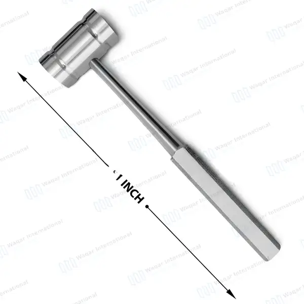 Orthopedic Mallet 11″ 16oz (454 Grams) - orthopedic instruments manufactured by Waqar International, Sialkot - view 3