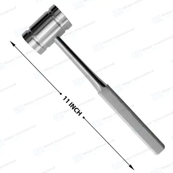 Orthopedic Mallet 11″ 24oz (680 Grams) - orthopedic instruments manufactured by Waqar International, Sialkot - view 3