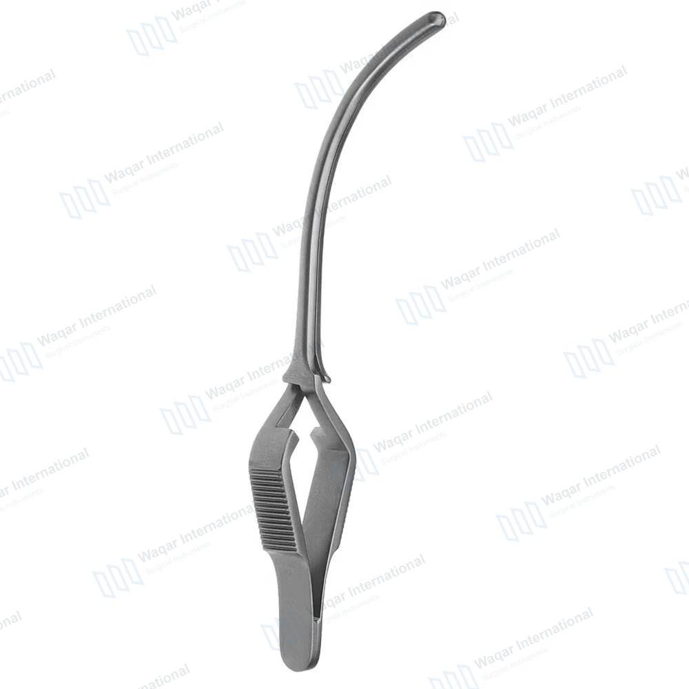 German Debakey Bulldog Clamp Set Atraumatic Curved Vascular Forceps — surgical instruments manufactured by Waqar International, Sialkot