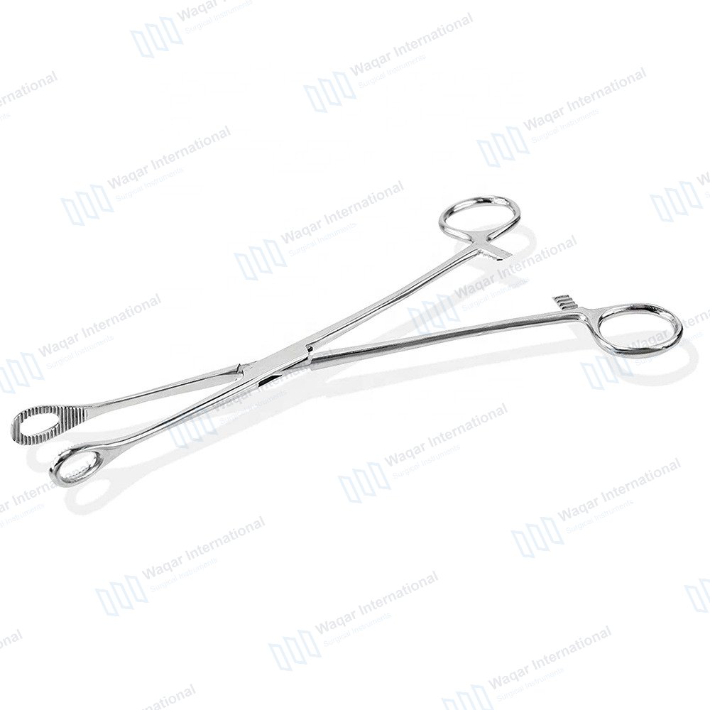 German Forester Sponge Holding Forceps Slotted Body Piercing — surgical instruments manufactured by Waqar International, Sialkot