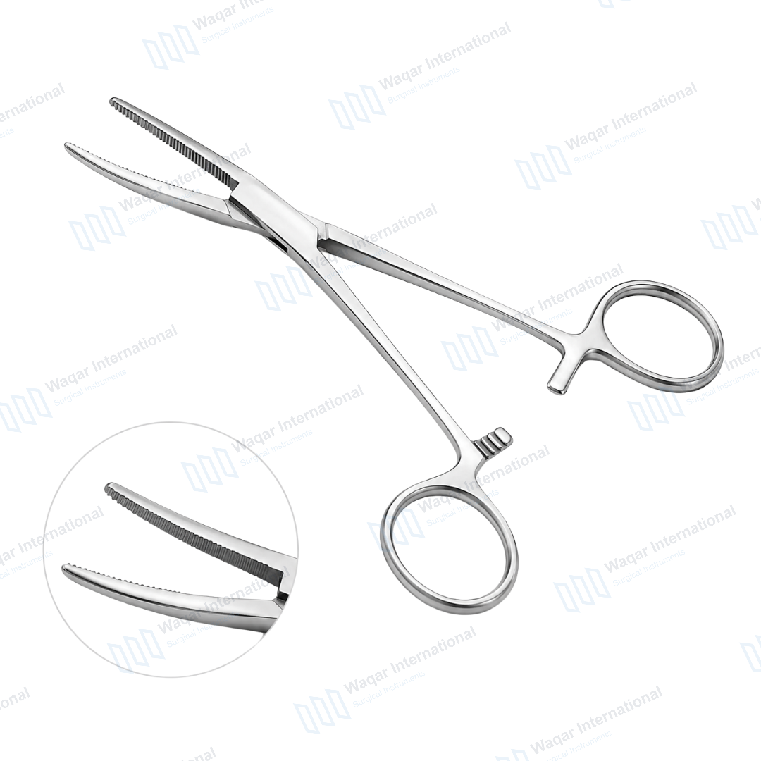 Hartman Hemostatic Forceps Surgical Hemostat Precise Artery Clamping Bleeding — surgical instruments manufactured by Waqar International, Sialkot
