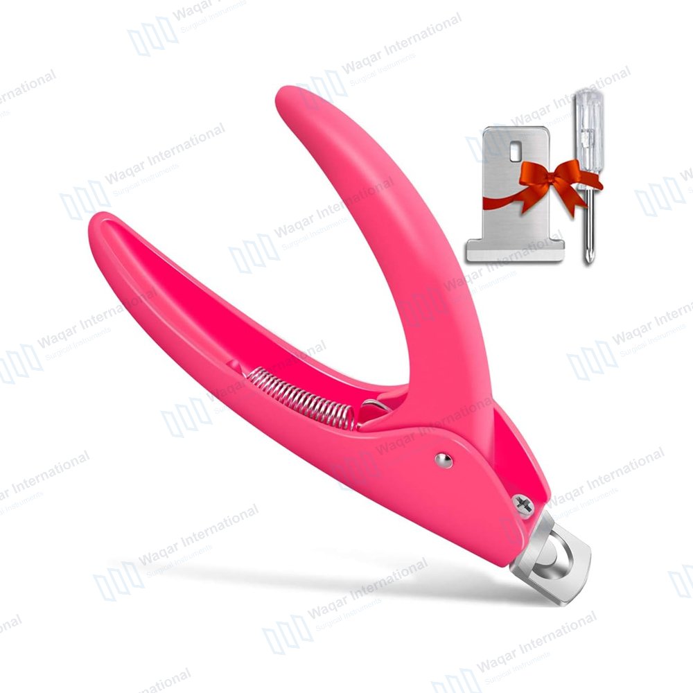 Heavy-Duty Stainless Steel Curved Straight Edge Nail Clippers Finger — surgical instruments manufactured by Waqar International, Sialkot